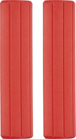 ESI Ribbed Chunky Silikon Lenkergriffe - red | 130 mm