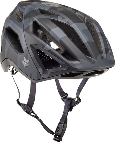 Fox Head Crossframe Pro Camo MIPS Helm - black camo | 51 - 55 cm