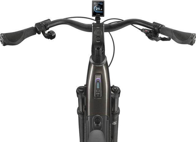 Cannondale Tesoro 1 Bicicleta eléctrica de trekking con paso bajo - black/44 /27,5" (650B)/M
