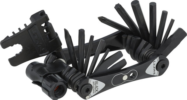 Lezyne RAP II 25 Multitool mit CO2 Pumpenkopf - schwarz