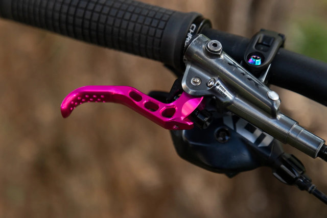 OAK Components Juego de manetas de freno SH para Shimano - rosa | Flip-Flop (no específico de lado)