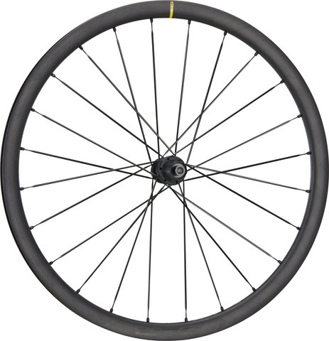 Mavic Juego de ruedas Cosmic SLR 32 Disc Center Lock Carbon - negro/Non Boost/Non Boost/142 mm/100 mm/28"/Shimano carretera/100 mm/Shimano carretera/100 mm/142 mm