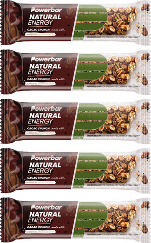Powerbar Natural Energy Cereal Riegel - 5 Stück - cacao crunch