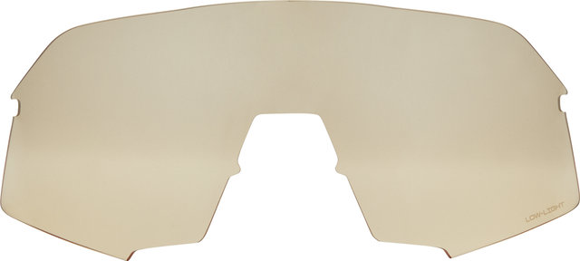 100% Verre Mirror pour Lunettes de Sport S3 - low-light yellow silver mirror/low light yellow-silver mirror