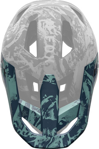 Fox Head Youth Rampage Image Print MIPS Full-face Children's Helmet - arctic blue | 49 - 50 cm