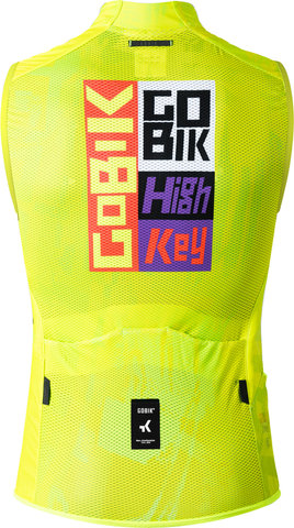 GOBIK Gilet Plus 2.0 High Key Edition - liquid lime/M