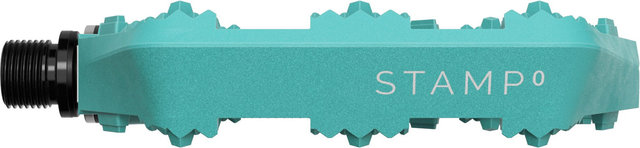 crankbrothers Pedales de plataforma Stamp 0 - turquoise/112 /116 /large
