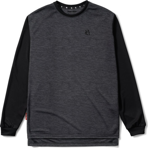 Loose Riders Maillot Ess. Heather L/S - grey | S