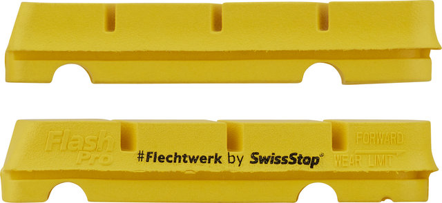 Swissstop Brake pads Cartridge FlashPro Carbon Shimano/SRAM - workshop packaging - yellow king