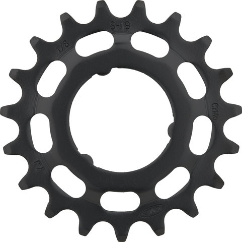 KMC Shimano Wide E-Bike Ritzel - black/19 Zähne