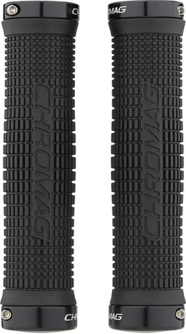 Chromag Squarewave Lock On Lenkergriffe - black-black/142 mm