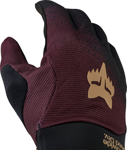 Fox Head Ranger Blend Full-Finger Gloves - dark maroon | S
