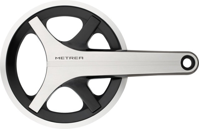 Shimano Metrea FC-U5000-1 Crankset w/ Chain Guard - silver-black/175,0 mm