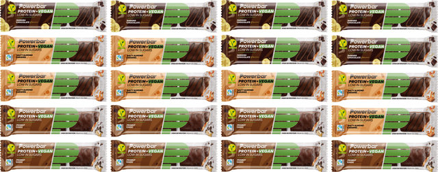 Powerbar Barra vegana con bajo contenido de azúcar Protein Plus - 20 unidades - mezcla