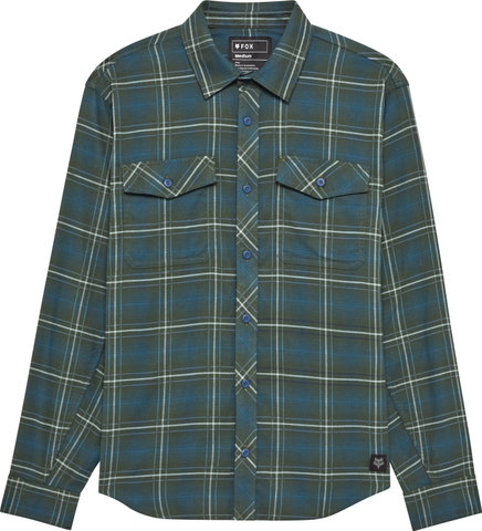 Fox Head Chemise à manches longues Survivalist Stretch Flannel - dark sage/S