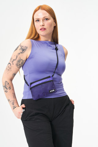 AEVOR Chest Pouch Umhängetasche - ripstop purple/300 ml