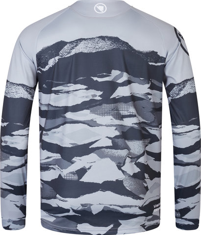 Endura Camiseta de manga larga estampada LTD Mountain Camo - black/M