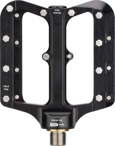 Syntace NumberNine2 Titan Plattformpedale - raceblack/S