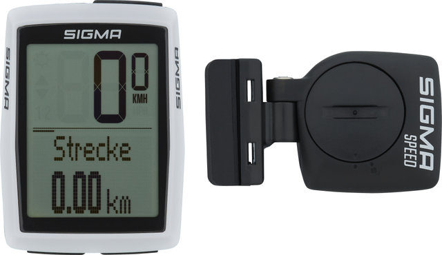 Sigma BC 12.0 STS CAD Wireless Bike Computer - white