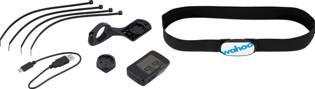 Wahoo ELEMNT Bolt 2.0 GPS Bike Computer + TICKR 2 Bundle - white