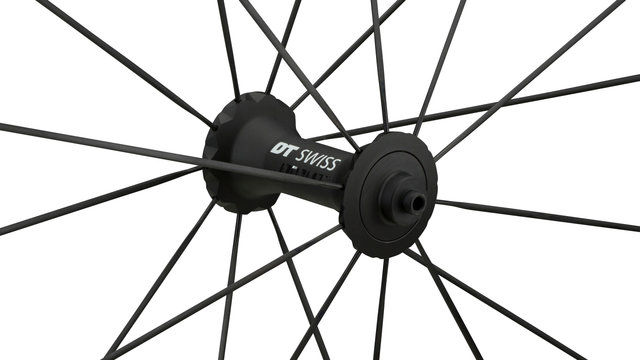 DT Swiss Juego de ruedas PR 1400 DICUT OXiC 21 28" - negro/130 mm/100 mm/28"/Shimano carretera/100 mm/100 mm/130 mm