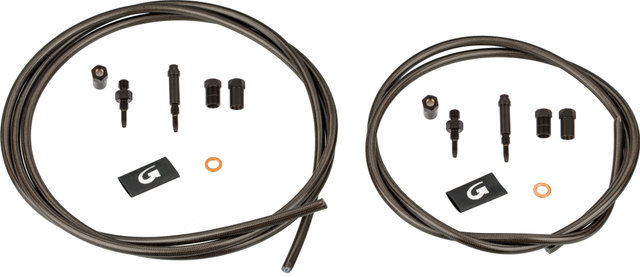 Goodridge Braided Brake Hose Kit for Magura Louise / Clara / Marta / Julie - carbon-look