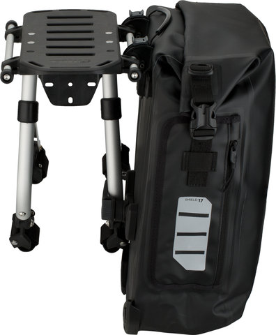 Thule Portaequipajes Tour Rack + bolsa de bicicleta Shield Pannier M - black