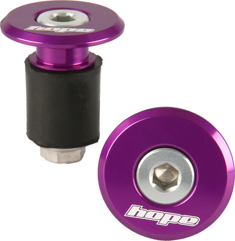 Hope Grip Doctors Lenkerendstopfen - purple