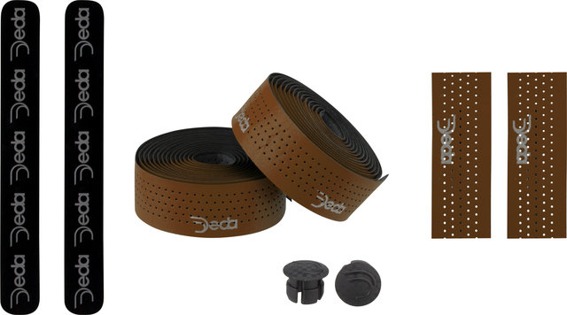 Deda Elementi MISTRAL Perforated Synthetic Leather Bar Tape – Fluorescent Yellow – Handlebar Tape