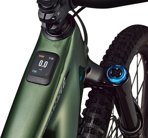 Specialized Turbo Levo 4 Expert Carbono 29"/27,5" - gloss cypress metallic-silver dust/160 /155,0 mm/29" (delantero), 27,5" (trasero)/L/44 