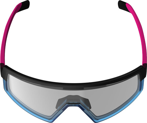 Leatt MadViz One Sports Glasses - blue-pink silver | silver