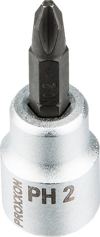 Proxxon 3/8" Phillips Head Screw Insert - silver/PH 2