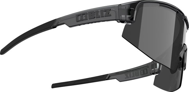 Bliz Lunettes de sport Matrix Small - crystal black/smoke-silver