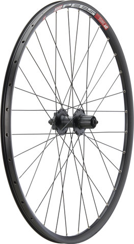 bc basic Mountain Alivio Disc 6-Loch DT Swiss 533D 29" Laufradsatz - schwarz | 29" Satz (VR 9x100 Dynamo + HR 10x135) Shimano