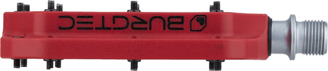 Burgtec MK4 Composite Platform Pedals - race red