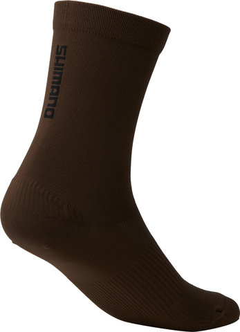 Shimano Gravel Socken - coffee/36 - 40