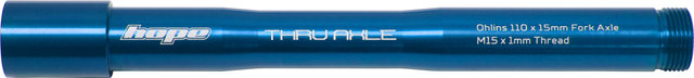 Hope Steckachse für ÖHLINS - blue/110 mm