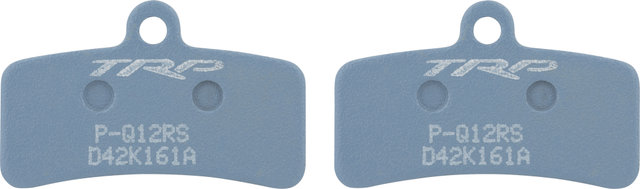 TRP Pastillas de frenos P-Q12RS p. Trail EVO / DH-R EVO / G-Spec / Quadiem - orgánico-acero/Orgánico