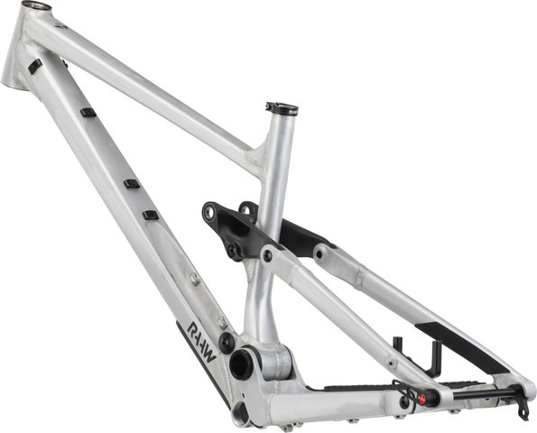 RAAW Mountain Bikes Jibb 29" Rahmenkit mit Essentials Kit - raw matt/135 mm/M/12 mm Steckachse