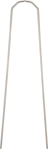 Curana Vainas de guardabarros de perfil bajo - plata/55 mm / 28"