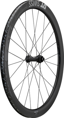 DT Swiss Juego de ruedas HEC 1400 SPLINE 47 Carbon Boost Disc CL Hybrid 28" - negro/Boost/148 mm/110 mm/Boost/28"/110 mm/110 mm/148 mm/Shimano carretera