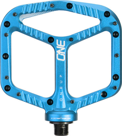 OneUp Components Aluminium Plattformpedale - blue/universal