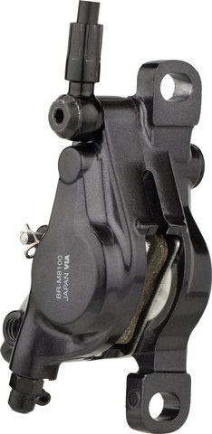 Shimano XT v+h Set Scheibenbremse BR-M8120 / BR-M8100 mit Resinbelag J-Kit - schwarz/Set/links/rechts (seitenspezifisch)