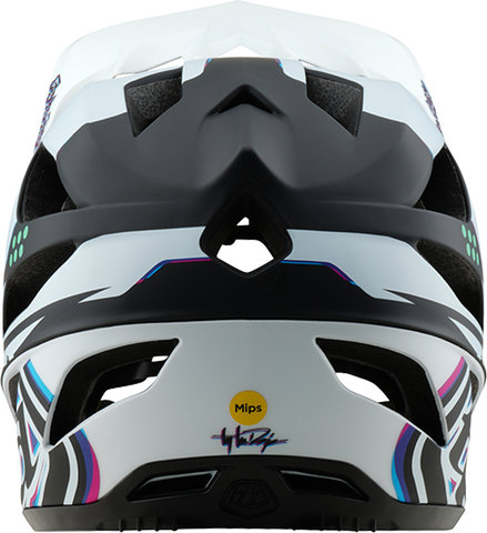 Troy Lee Designs Stage Fullface Helm - trooper white/57 - 59 cm