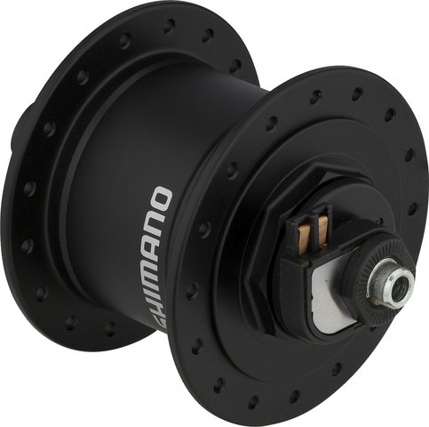 Shimano Dinamo de Buje Alivio DH-T4050-1D Disco Center Lock - Emb. de Taller - negro | 32 | sólo rueda delantera