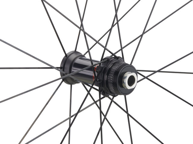 Fulcrum Speed 25 DB Center Lock Disc Carbon 28" Wheelset - black/Non Boost/Non Boost/142 mm/100 mm/28"/Shimano Road/100 mm/Shimano Road/100 mm/142 mm