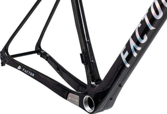 Factor Kit de Cadre en Carbone LS Disc Gravel - chrome/M/Axe Traversant 12 mm