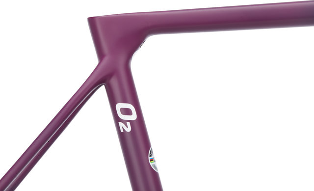 Factor Kit de Cadre en Carbone O2 Disc - midnight pink/54 cm