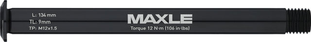 SRAM Maxle Stealth Front Thru-Axle for RockShox Rudy XPLR - black