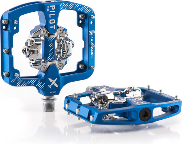 Chromag Pilot BA platform pedals - blue | 105 mm | 110 mm